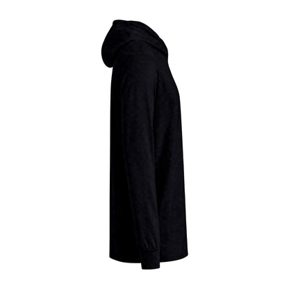 BADD Drippy  Hoodie Tee — Graphic Hooded Long Sleeve