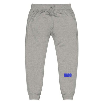 Blue Unisex fleece sweatpants