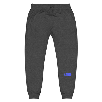 Blue Unisex fleece sweatpants