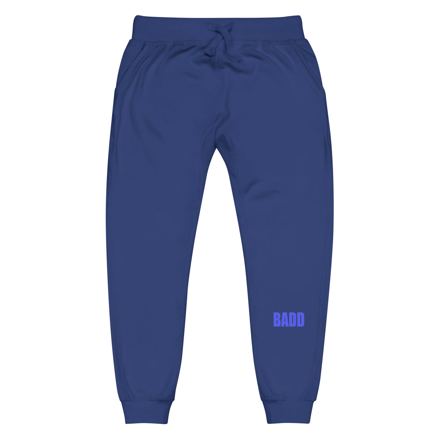 Blue Unisex fleece sweatpants