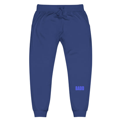Blue Unisex fleece sweatpants