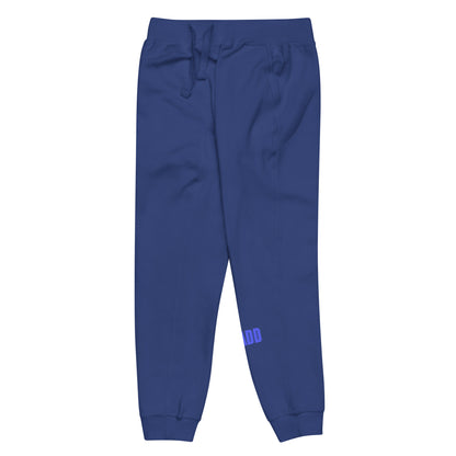 Blue Unisex fleece sweatpants
